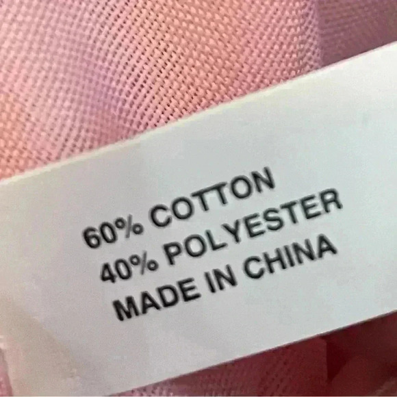 Pink Canvas Type Tote - Picture 4 of 4